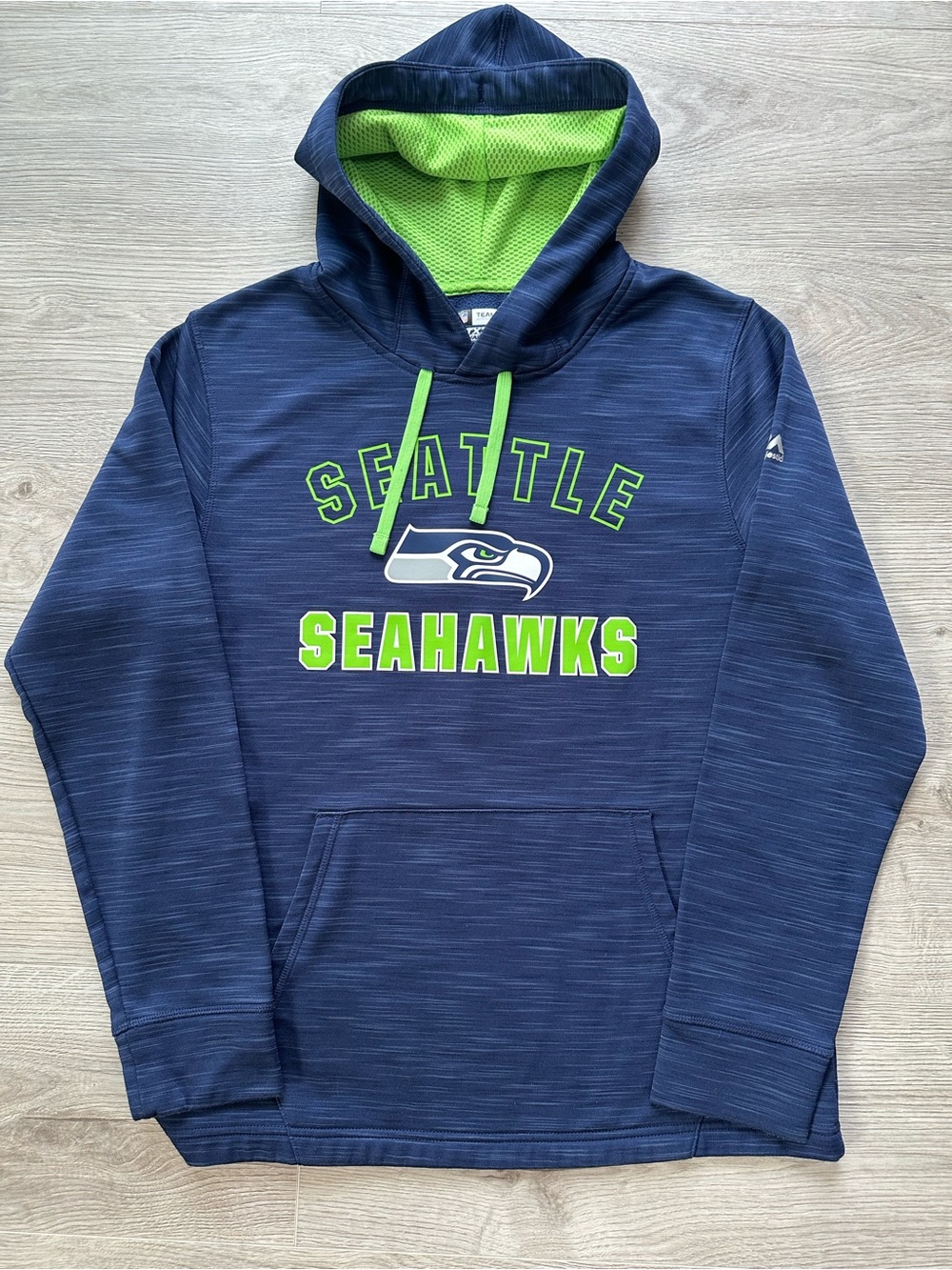 NFL Majestic Seattle Seahawks Pullover Hoodie Men’s Medium